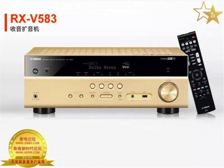 获奖信息：家电论坛与HD199论坛联手打造：2017-2018年度影音推荐产品奖