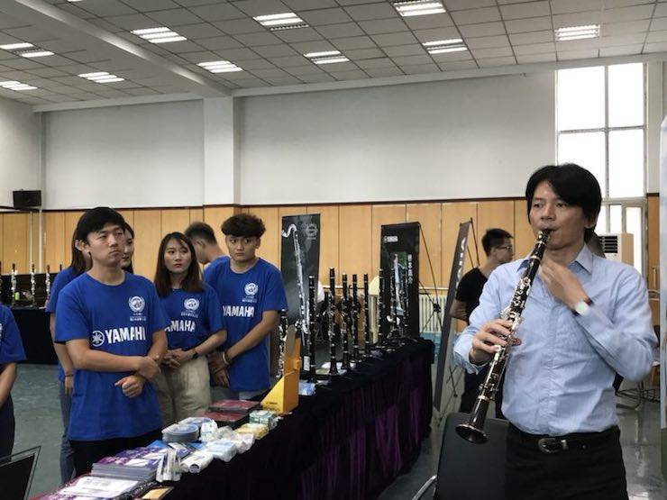 艺术家Xfun88乐天堂 | fun88乐天堂艺术家桥本真介参加2018中国?延吉国际单簧管艺术节