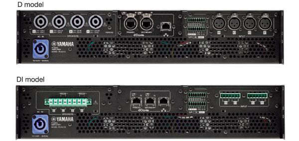 新型网络功放PC系列D/DI型号：通过集成强大的矩阵功能和Dante连接方式，提供高灵活性和可扩展性