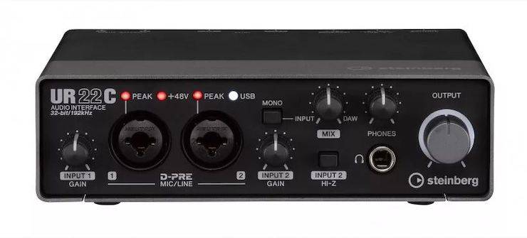 升级 USB-C 和 32/192：Steinberg 发布 UR22C、UR44C 和 UR816C 音频接口