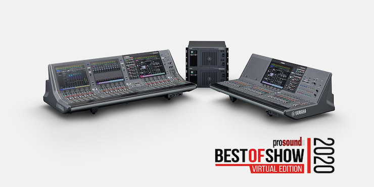 RIVAGE PM5和PM3数字混音系统，实力斩获IBC 2020 Best of Show大奖