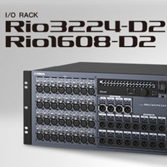 全新 Rio3224-D2 和 Rio1608-D2 Dante I/O 接口箱全面升级音质、可靠性以及可视化体验